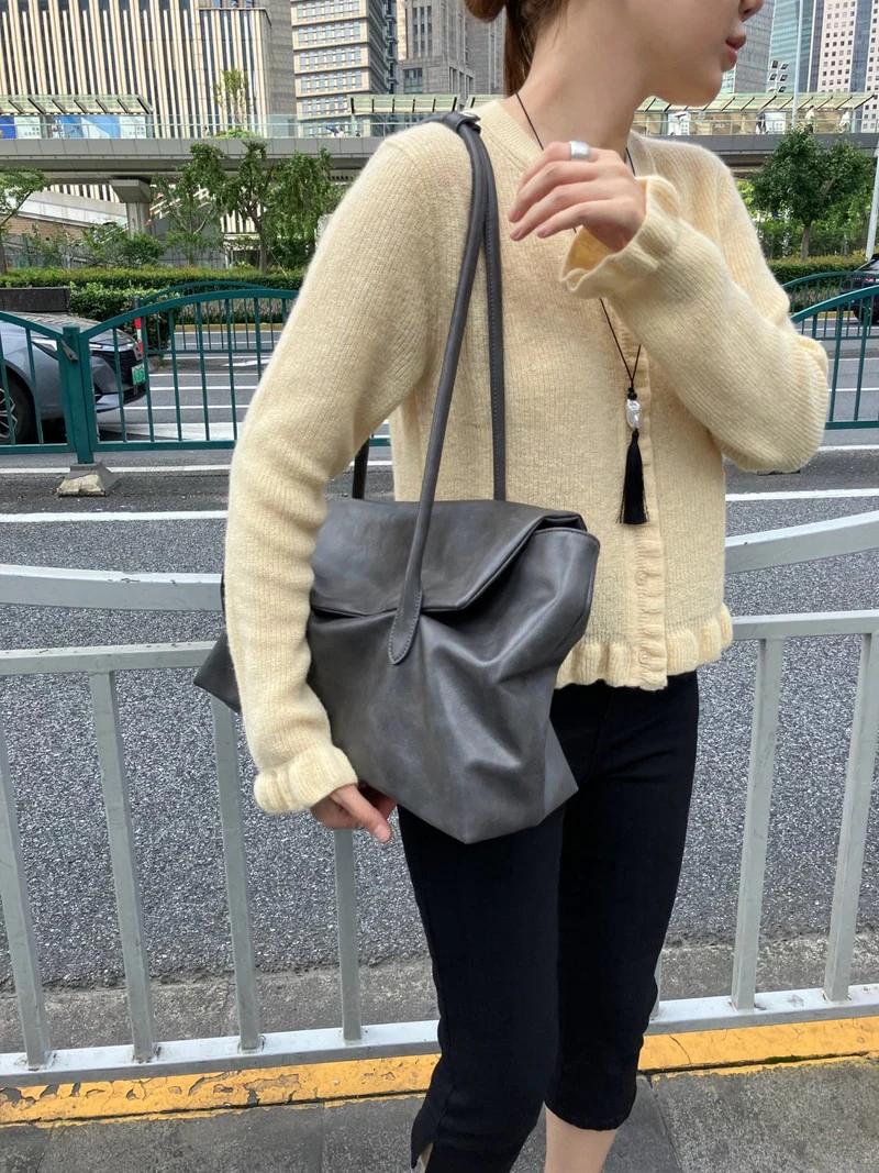 Ruffle Cardigan by Made for Women - view 5