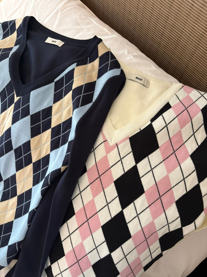 Argyle Knit by Made for Women - view 7