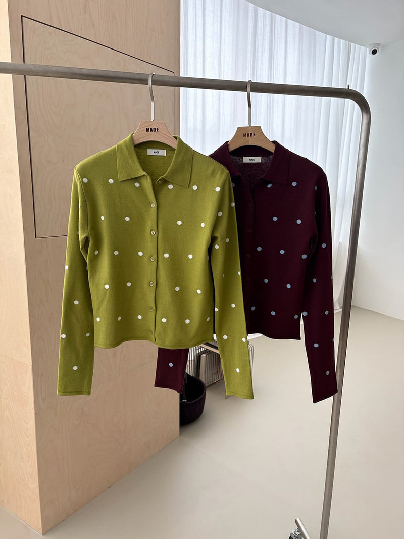Bubble Dot Cardigan by Made for Women - view 10