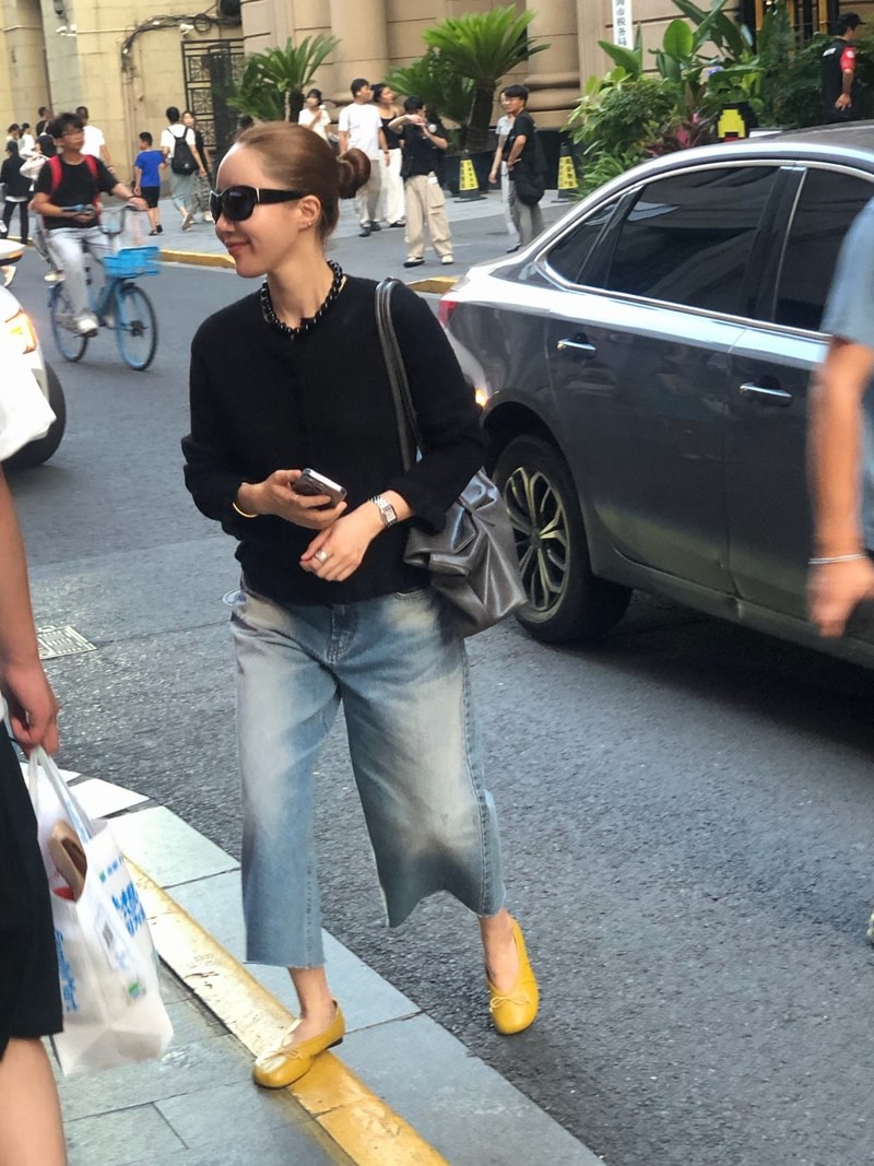 Sage Denim Pants by Made for Women - view 1