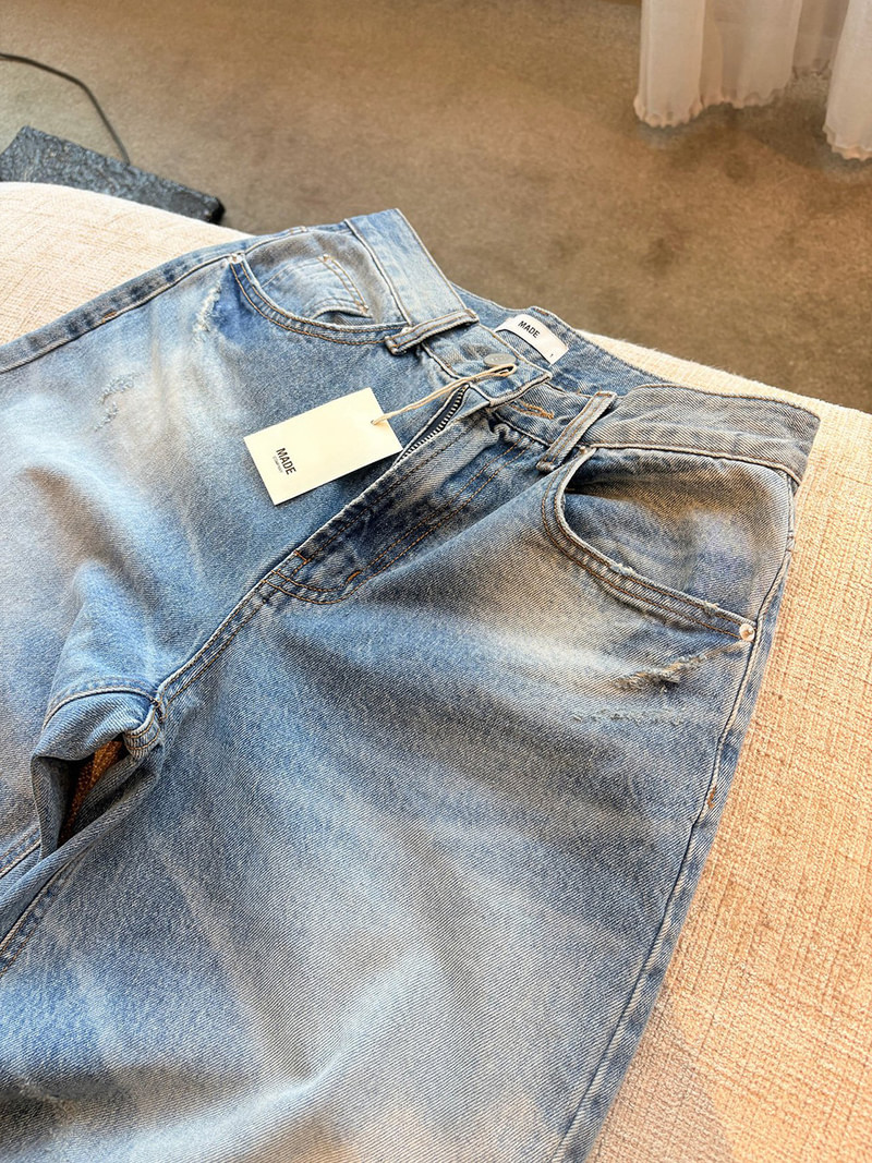 Sage Denim Pants by Made for Women - view 5
