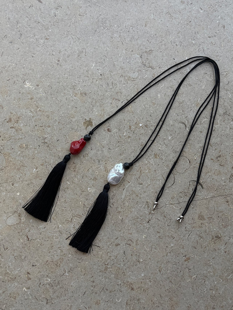 Baroque Tassel Necklace by Made for Women - view 2