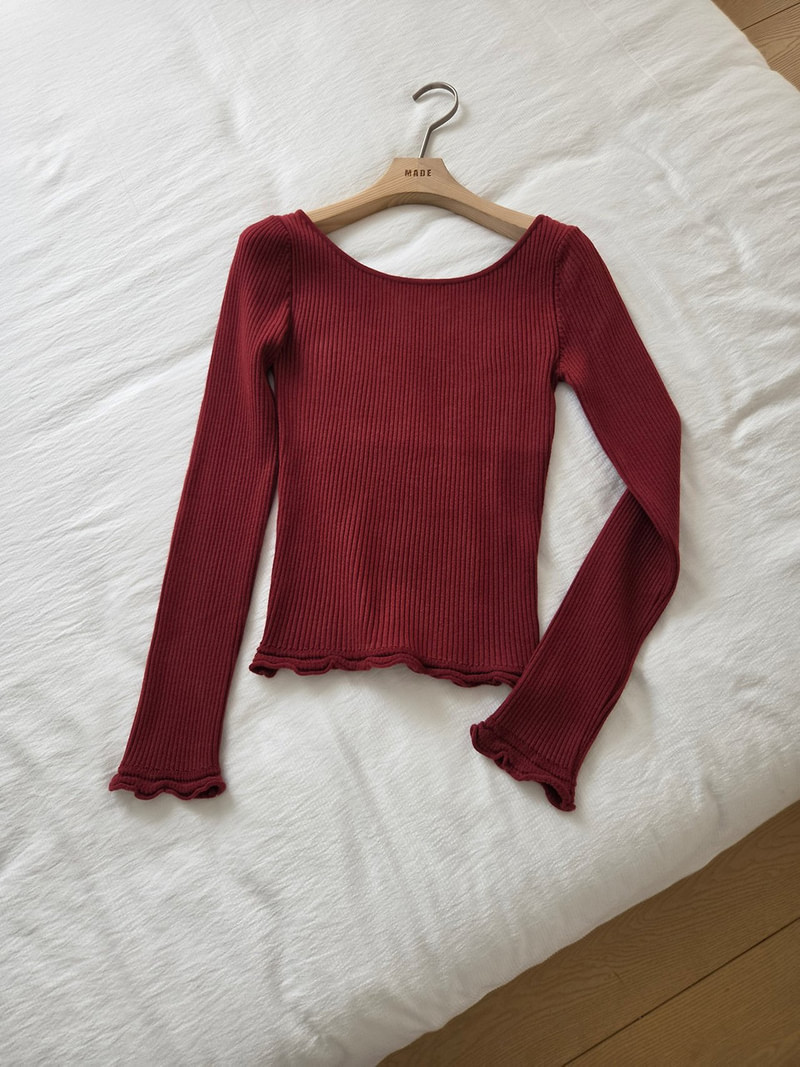 Bunny Ribbed Knit Top by Made for Women - view 10