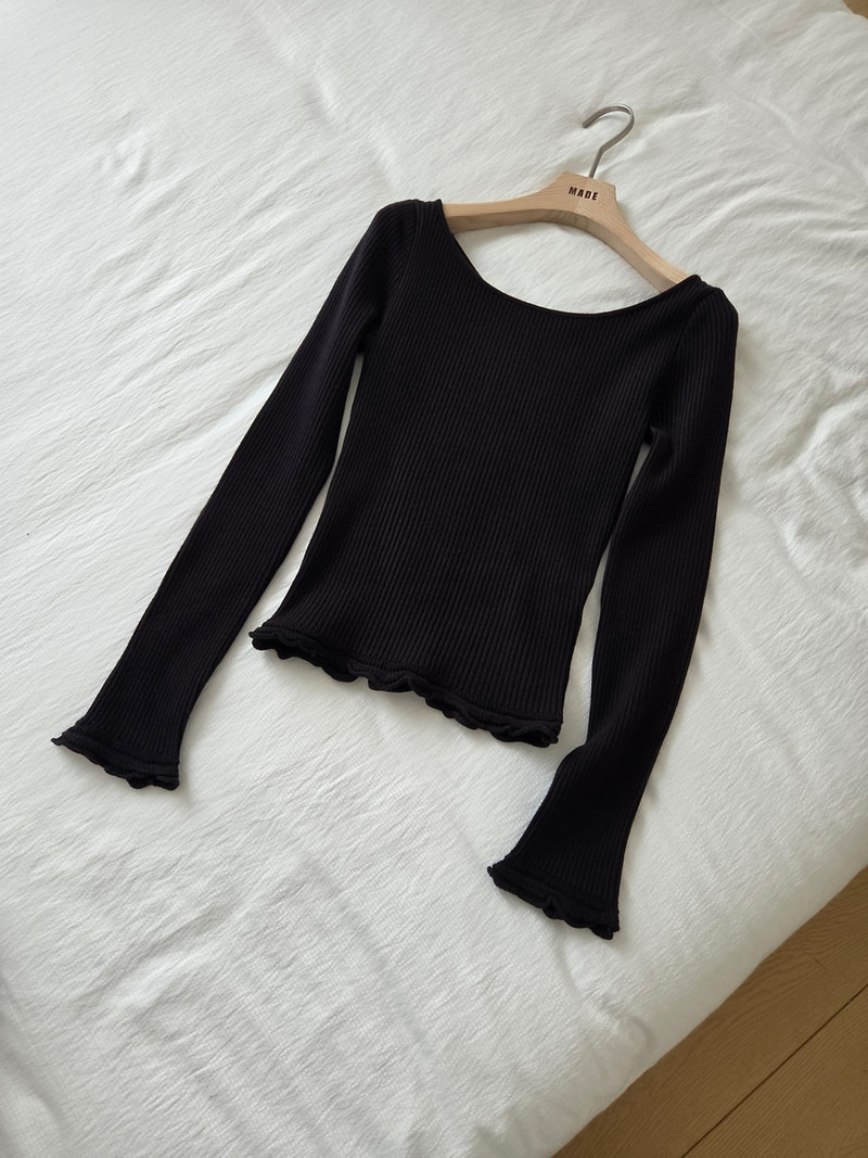 Bunny Ribbed Knit Top by Made for Women - view 12