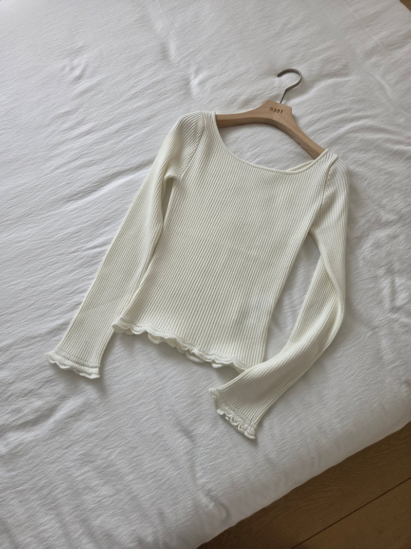 Bunny Ribbed Knit Top by Made for Women - view 8