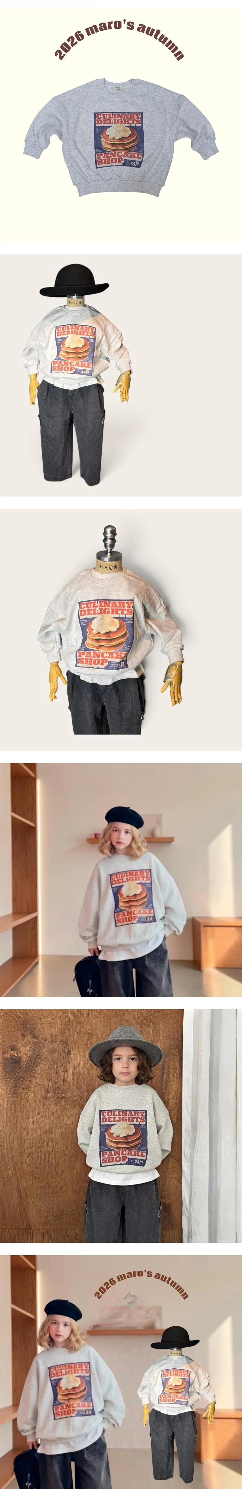 Pancake Sweatshirt by Maro for Child - view 1