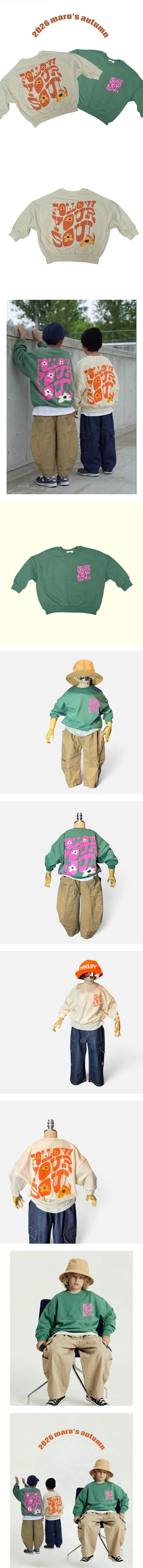 Soul Flower Sweatshirt by Maro for Child - view 1