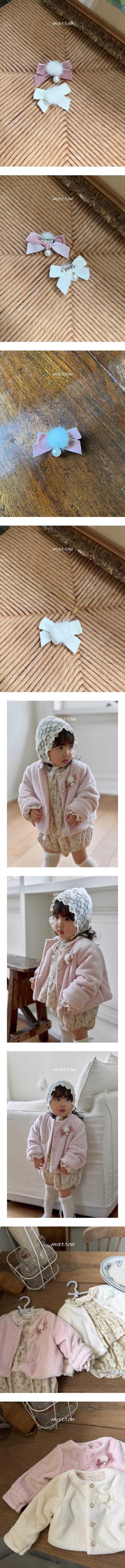Mink Brooch by Marron for Baby - view 1