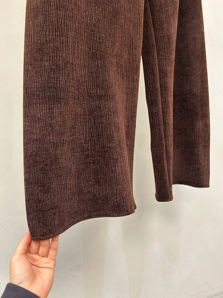 Velour Pleated Pants by Merry J for Women - view 10