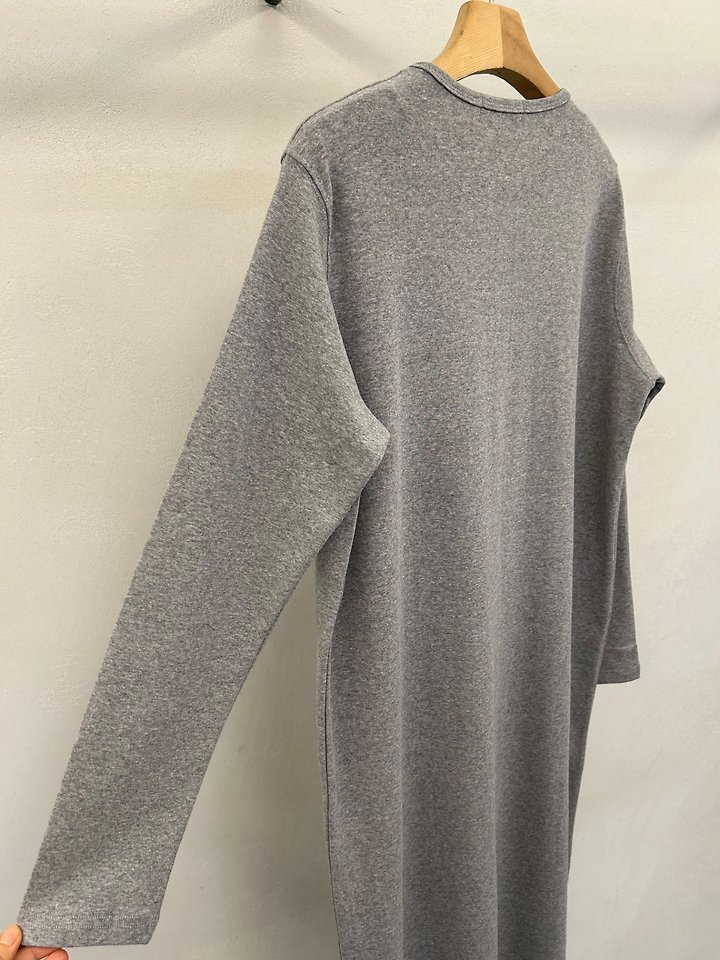 Henley Neck Long Dress by Merry J for Women - view 11
