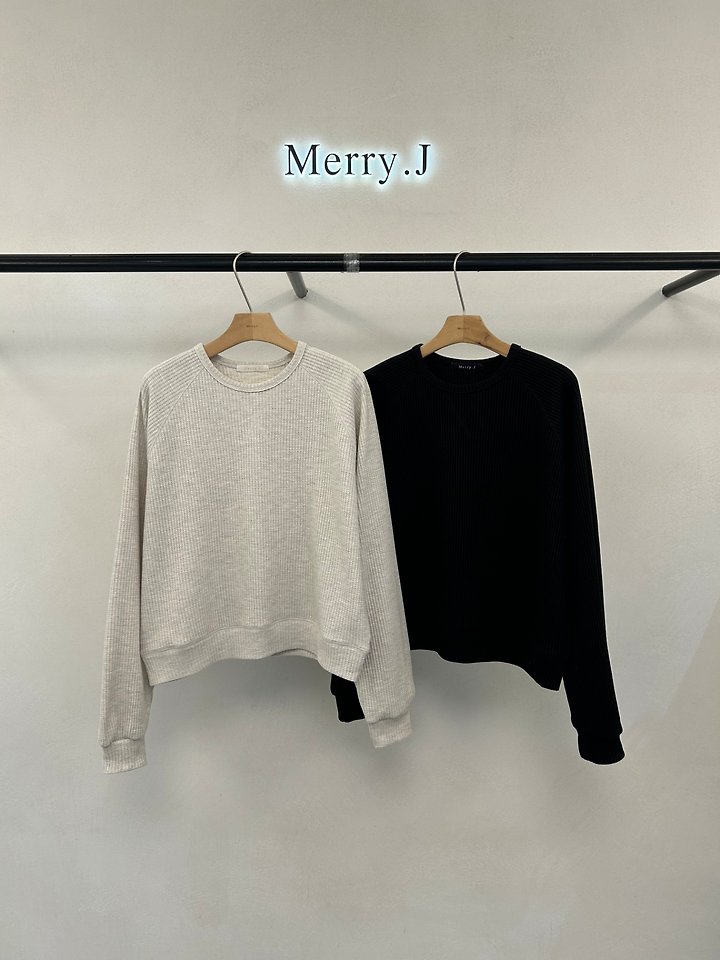 Waffle Sweatshirt + Waffle Box-Pleated Pants by Merry J for Women - view 4