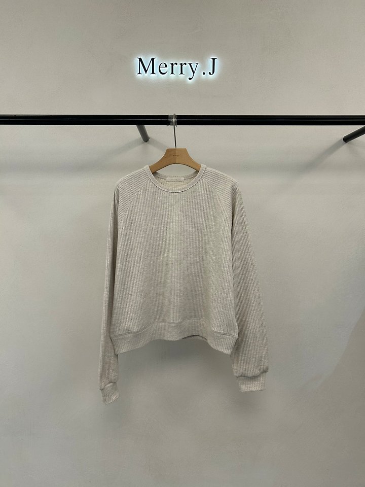 Waffle Sweatshirt + Waffle Box-Pleated Pants by Merry J for Women - view 8