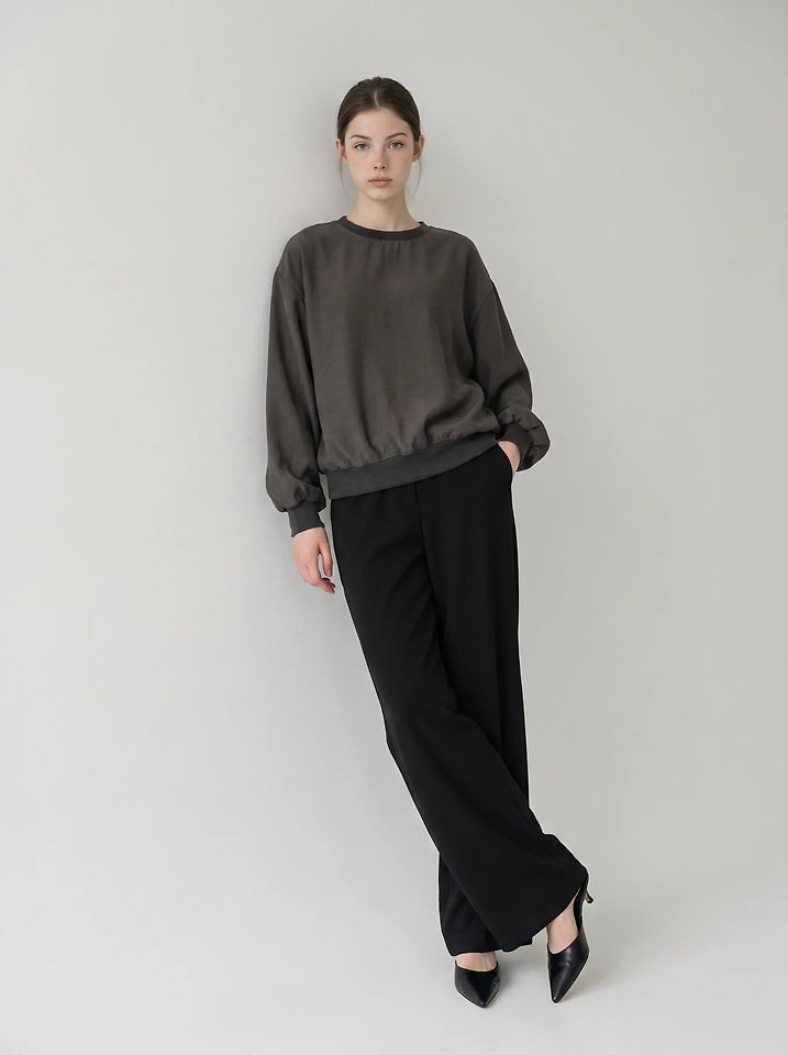 Sable Organza Blouse + Sable Pants by Merry J for Women - view 2
