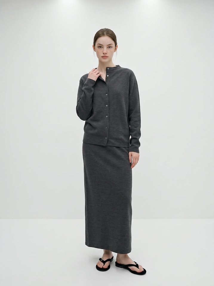 Oak Cardigan + Oak Skirt by Merry J for Women - view 2