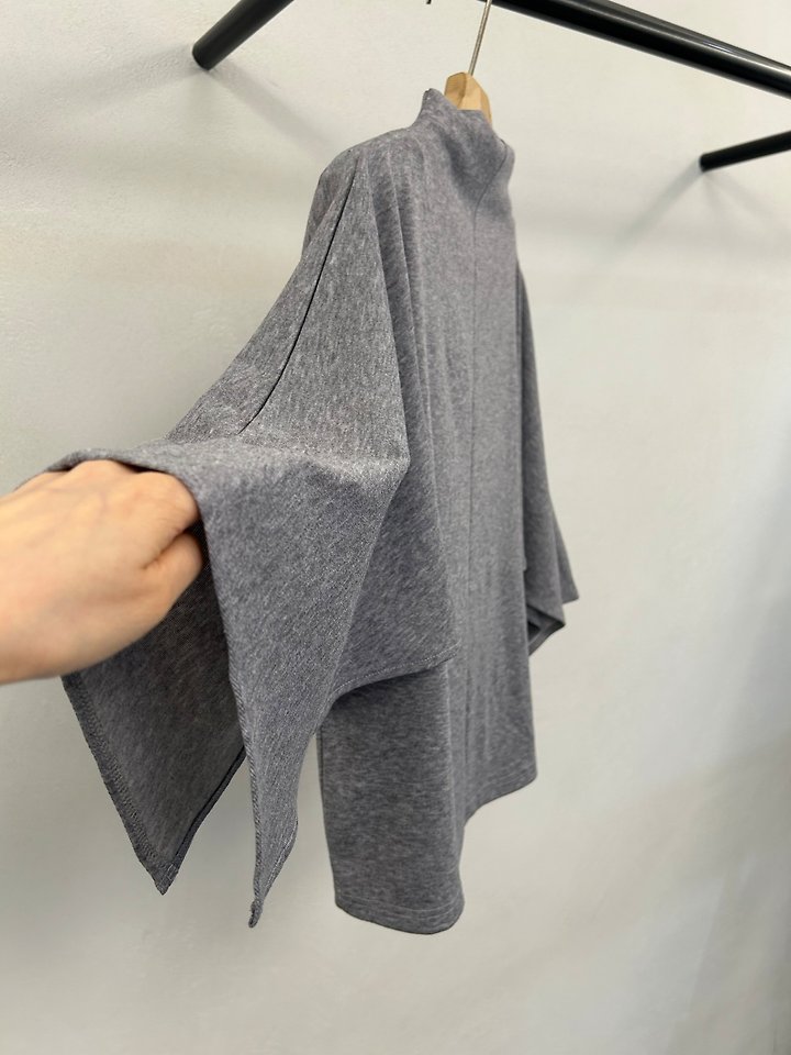 Knit Cape Tee + Knit Long Skirt by Merry J for Women - view 9