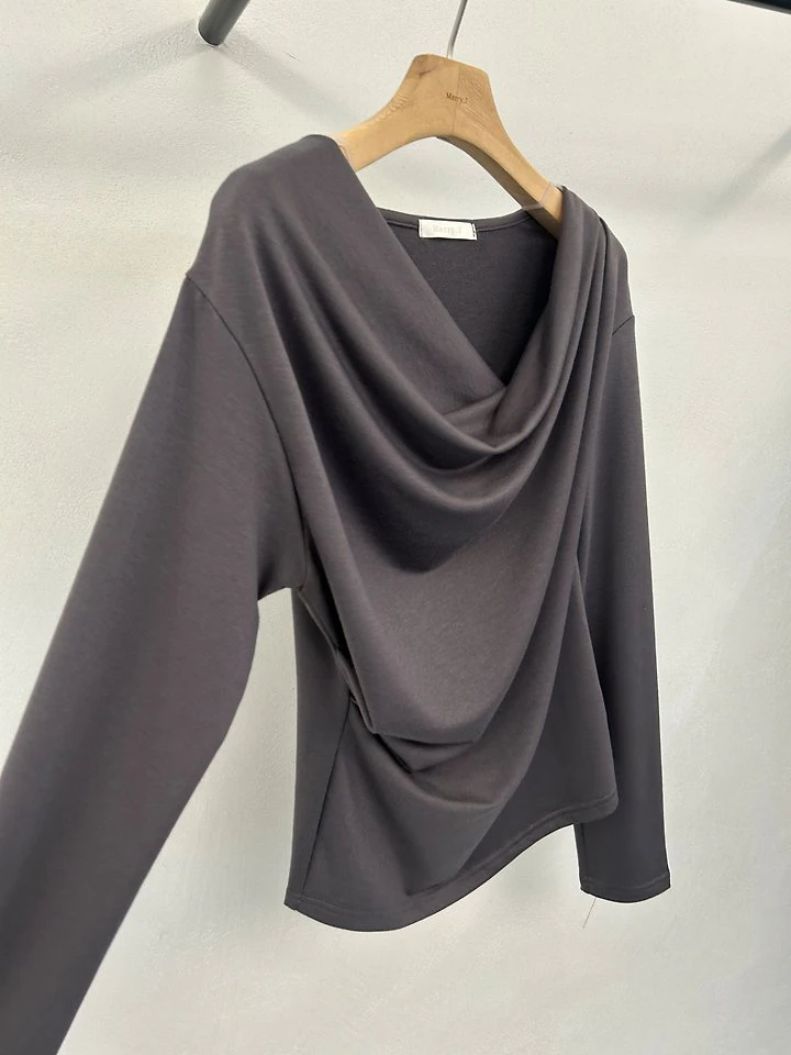 Renoa Cowl Tee + Renoa Culotte Pants by Merry J for Women - view 6