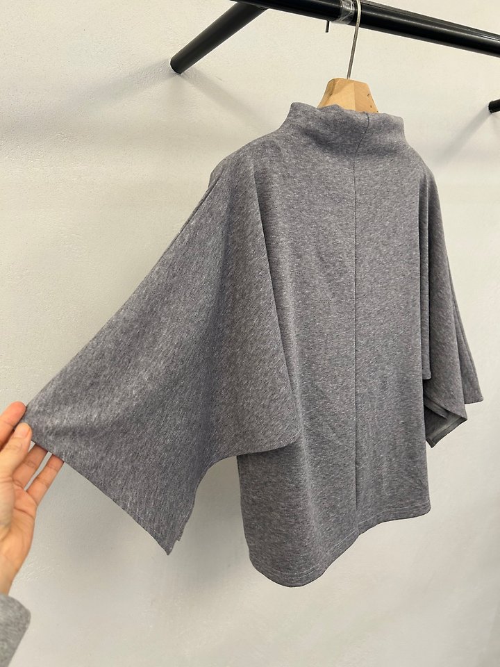 Knit Cape Tee + Knit Long Skirt by Merry J for Women - view 10