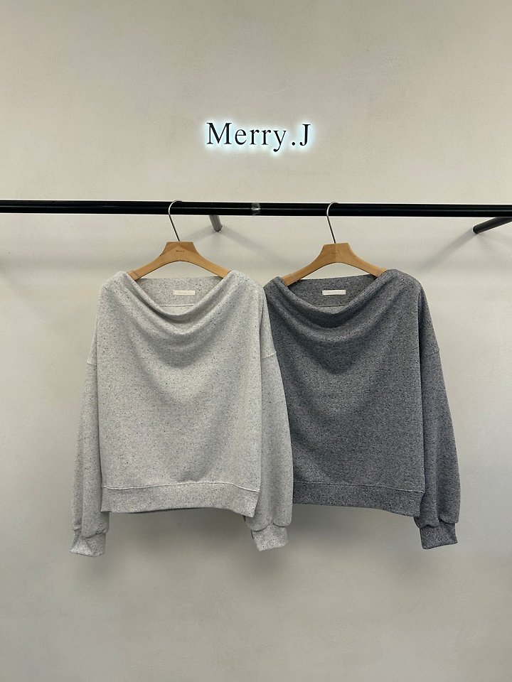 Chocochip Cowl Off-Shoulder Tee + Chocochip Pants by Merry J for Women - view 6