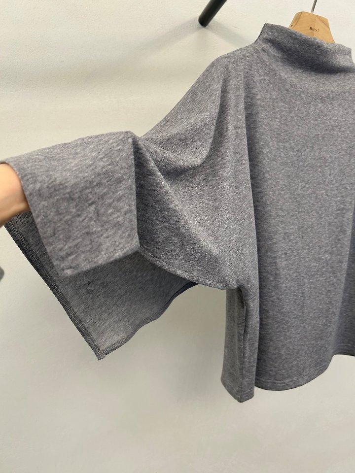 Knit Cape Tee + Knit Long Skirt by Merry J for Women - view 4