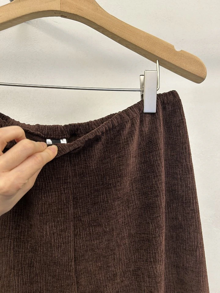 Velour Pleated Pants by Merry J for Women - view 3