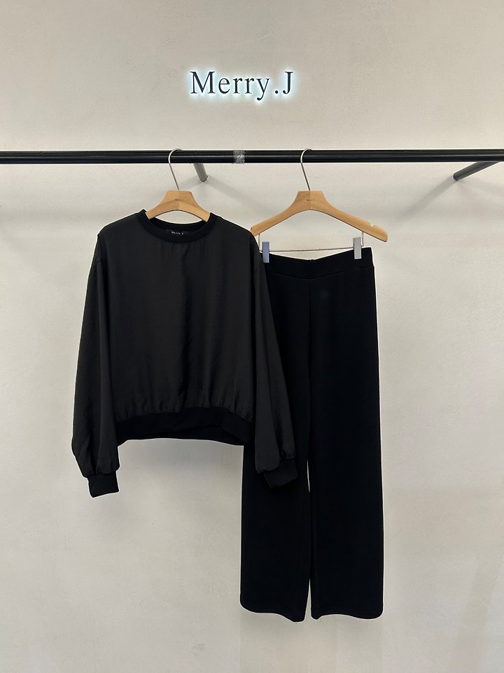 Sable Organza Blouse + Sable Pants by Merry J for Women - view 7