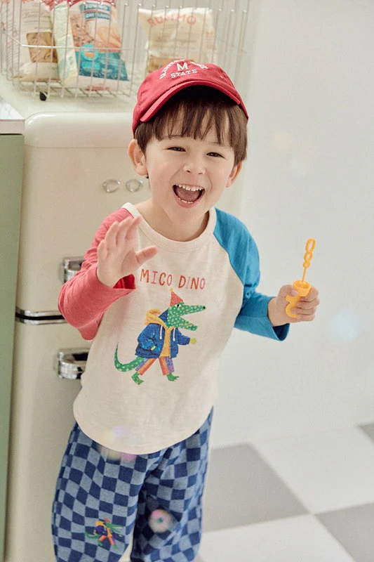 Check Denim Pants by Mimico for Child - view 7