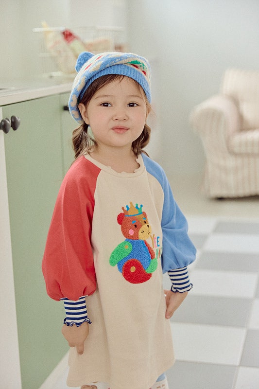 Crown Bear Dress by Mimico for Child - view 7