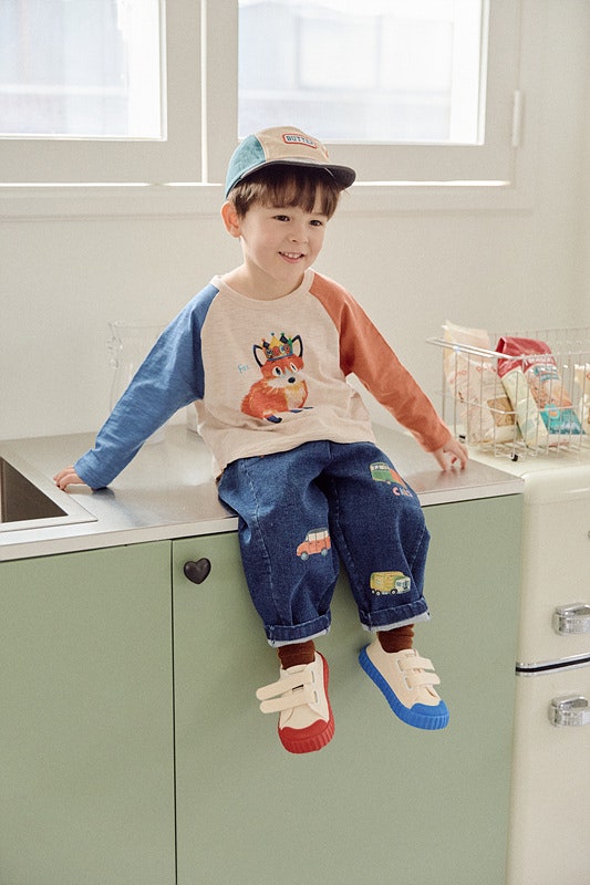 New Cargo Stretch Denim Pants by Mimico for Child - view 7