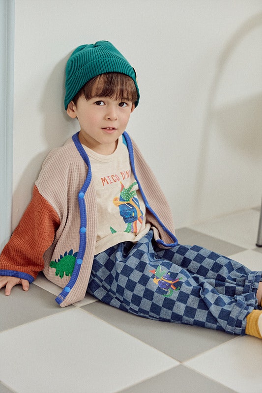 Check Denim Pants by Mimico for Child - view 11