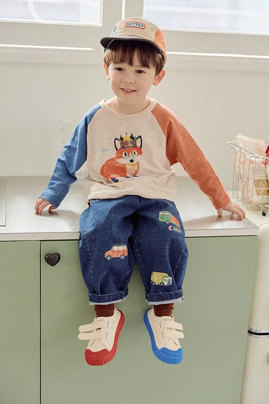 New Cargo Stretch Denim Pants by Mimico for Child - view 8