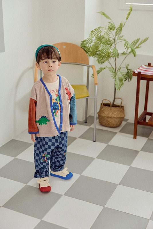 Check Denim Pants by Mimico for Child - view 12