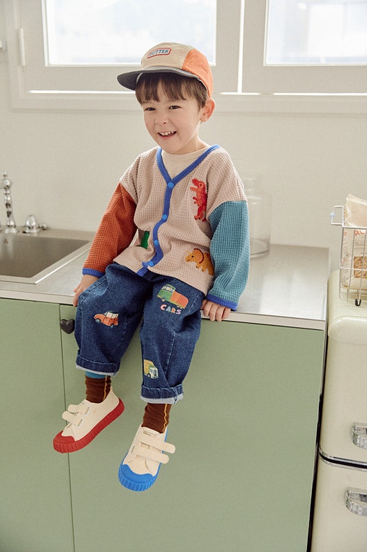New Cargo Stretch Denim Pants by Mimico for Child - view 9