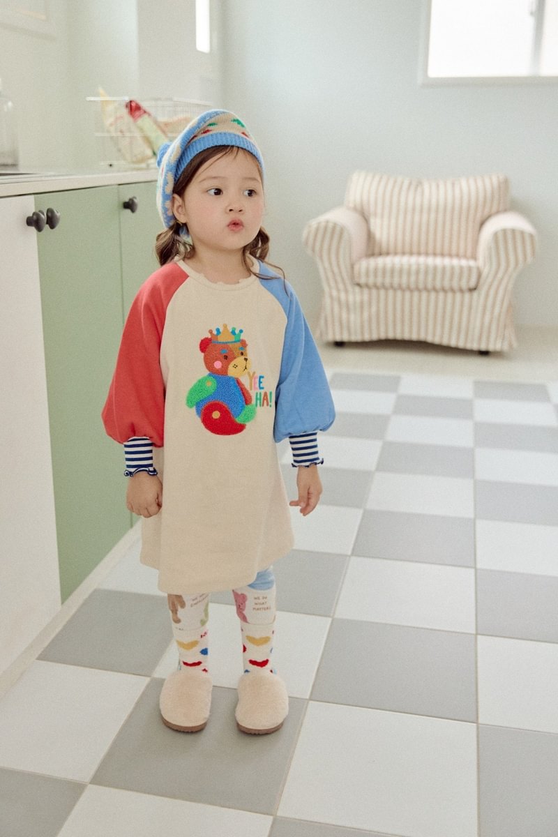 Crown Bear Dress by Mimico for Child - view 2