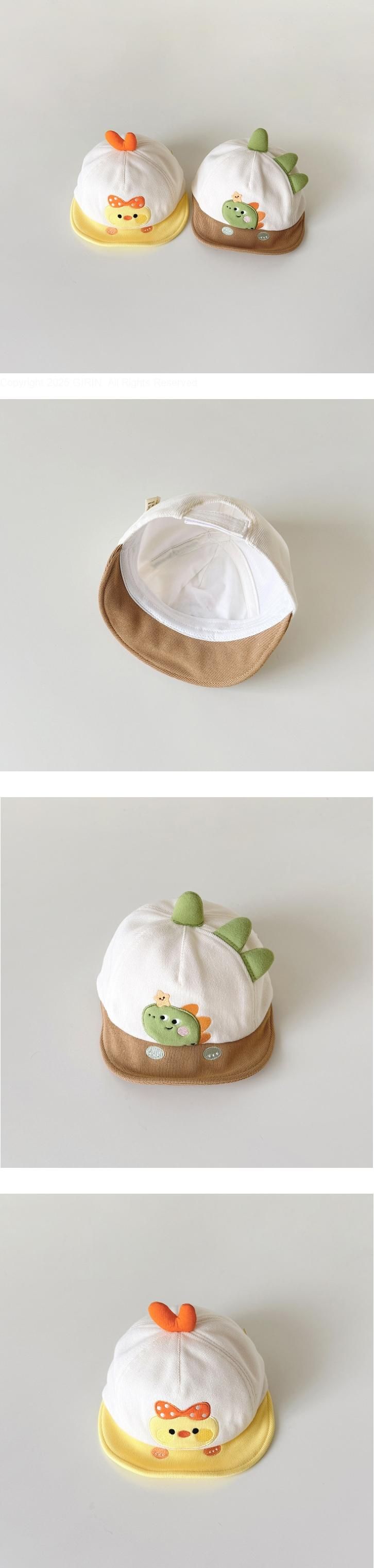 Dinosaur Chick Cap by Miso for Baby - view 1