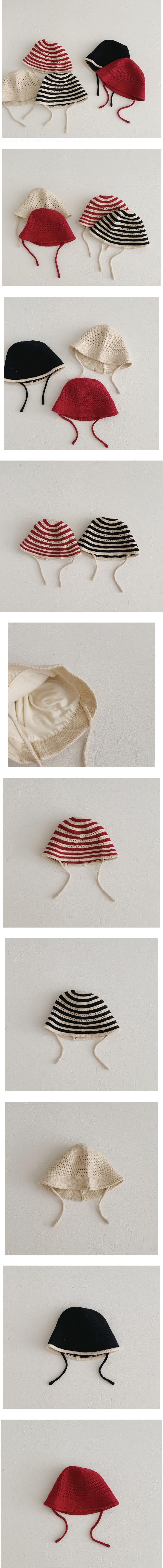 Net Punching Knit Hat by Miso for Baby - view 1