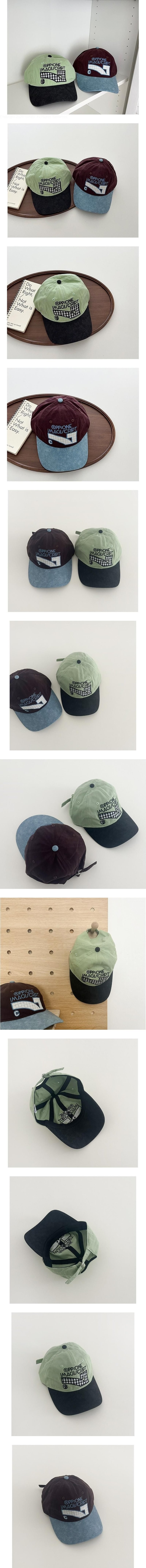 Seven Check Cap by Miso for Child - view 1