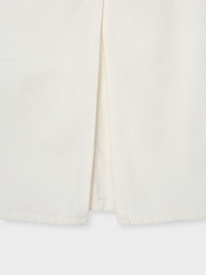 Fave back slit denim skirt by Moani for Women - view 10