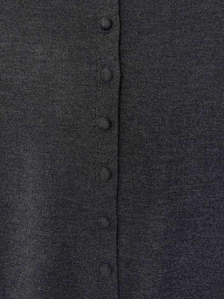 Silkwool high neck button cardigan by Moani for Women - view 10