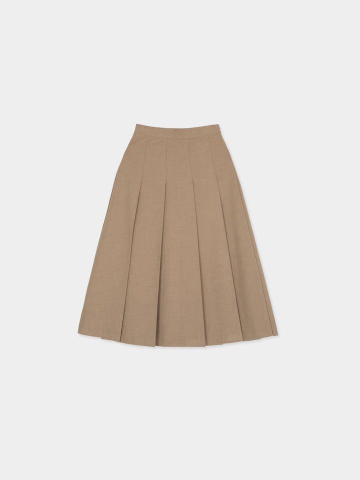 Wool pleats skirt   by Moani for Women - view 8