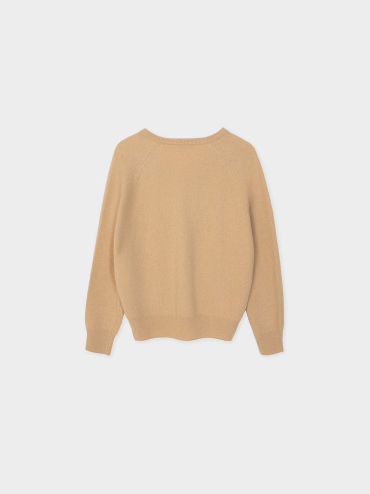 V neck wool cashmere knit by Moani for Women - view 12