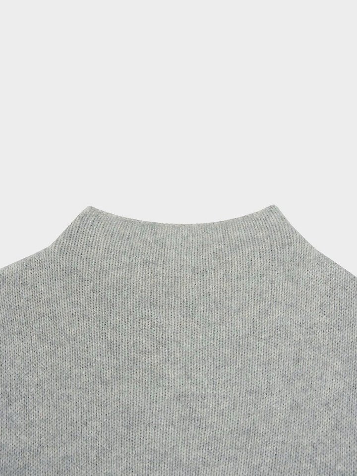Turtle neck half sleeve raccoon knit by Moani for Women - view 12