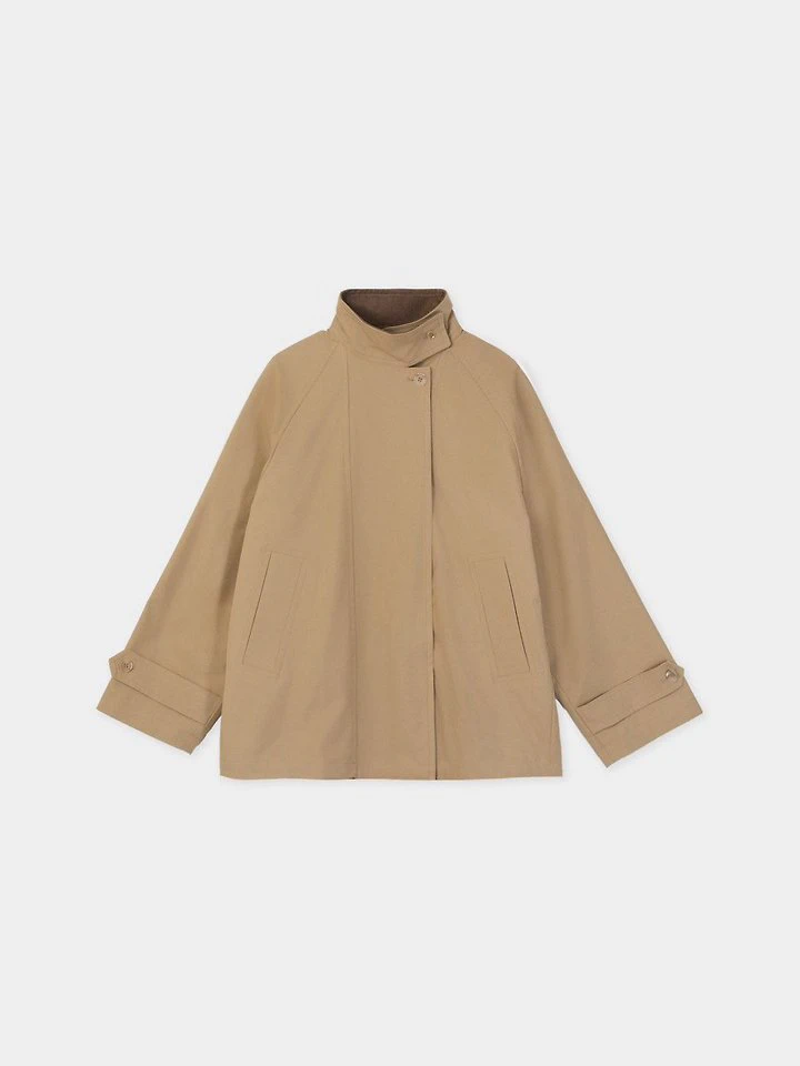 High neck half trench coat by Moani for Women - view 11