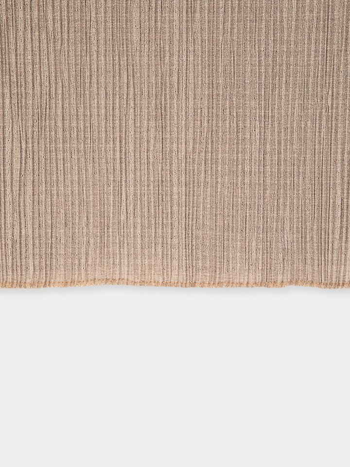 Pleats mok-neck blouse by Moani for Women - view 11
