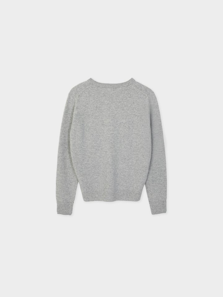 Wool cashmere double lipped round neck knit  by Moani for Women - view 12