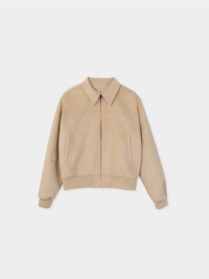 Suede bomber jacket by Moani for Women - view 8