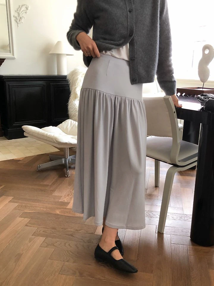 Shirring banded skirt by Moani for Women - view 6