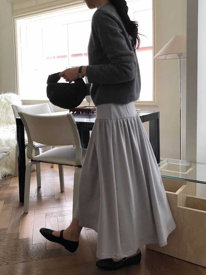 Shirring banded skirt by Moani for Women - view 7