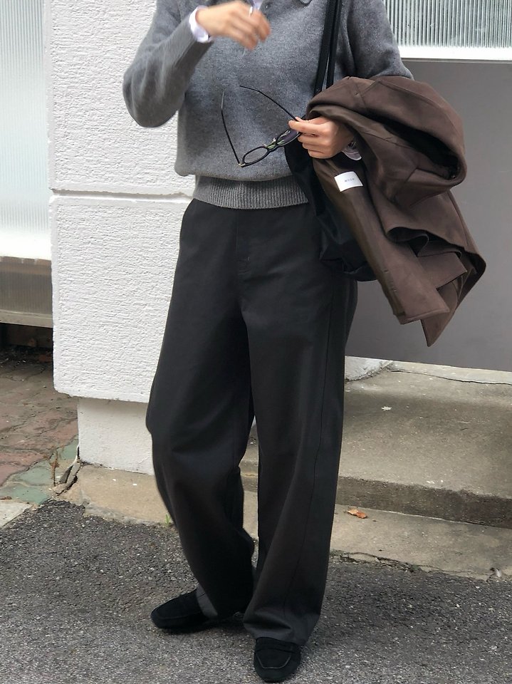 Autumn cotton barrel pants by Moani for Women - view 2