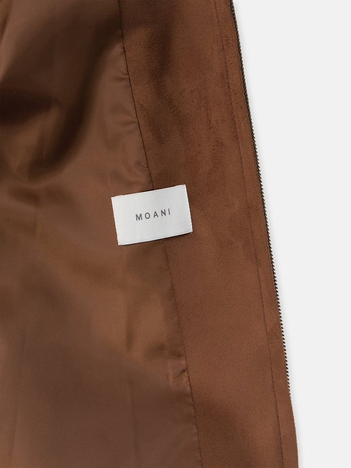 Suede bomber jacket by Moani for Women - view 11