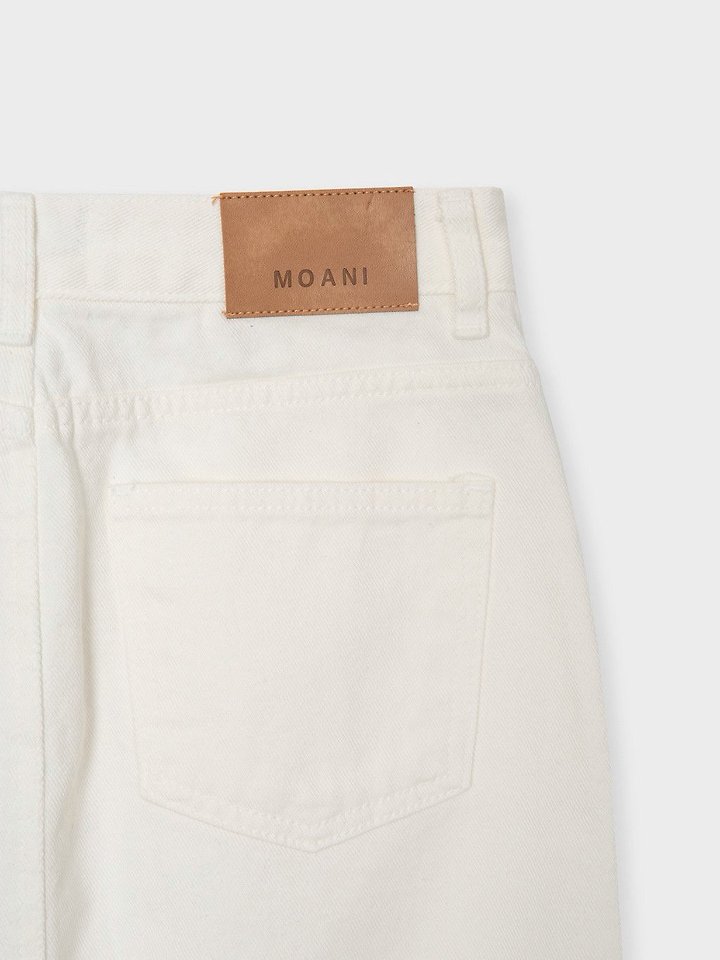 Fave back slit denim skirt by Moani for Women - view 9